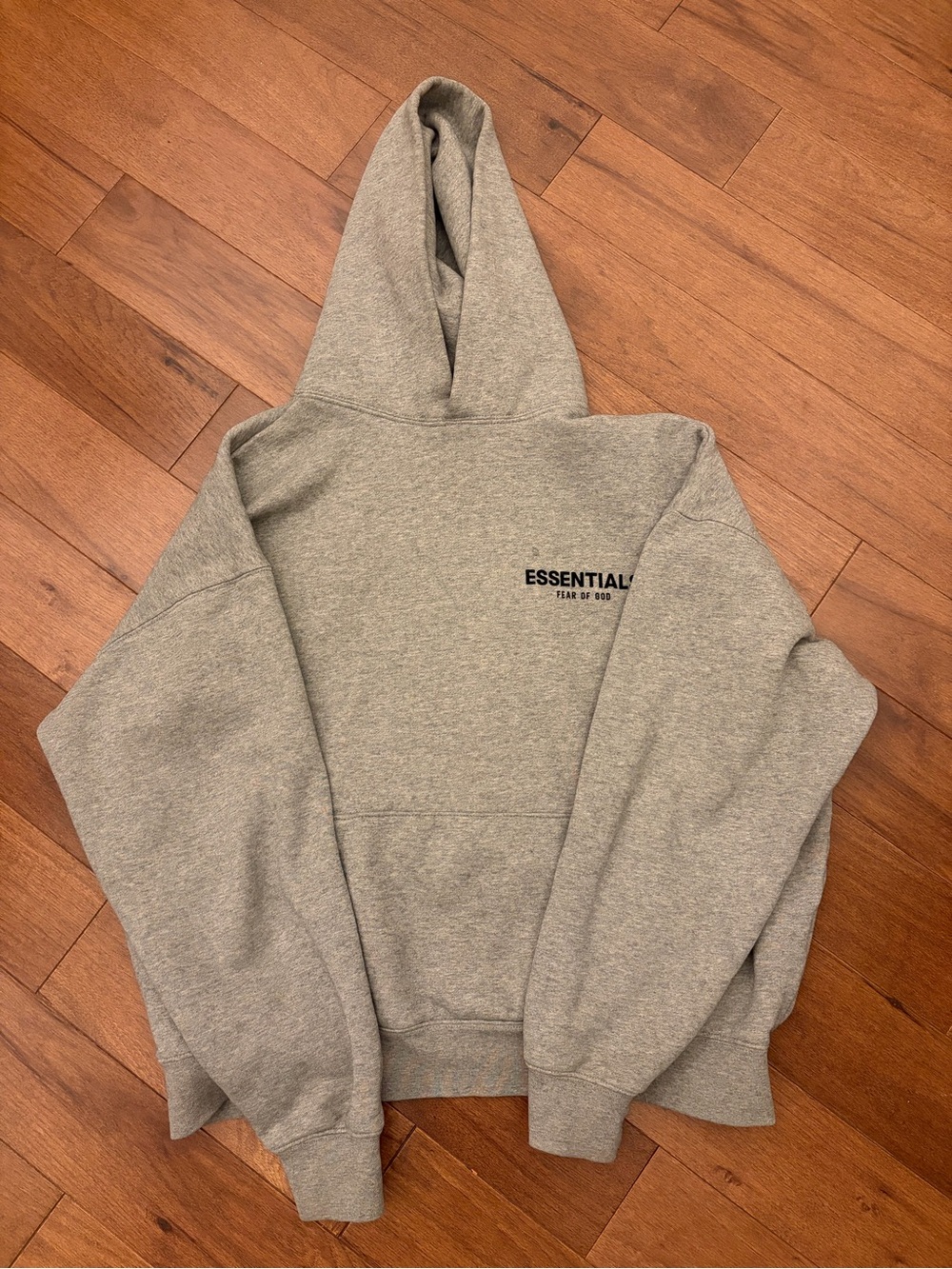 Fear of God Essentials Gray Crewneck Hoodie